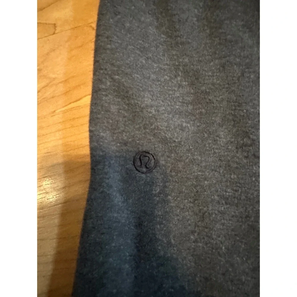 Mens Lululemon gray‎ black sweatpants drawstring size XXL